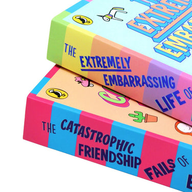 Lottie Brook Series Collection 2 Book Set By Katie Kirby (The Catastrophic Friendship, The Extremely Embarrasing Life )