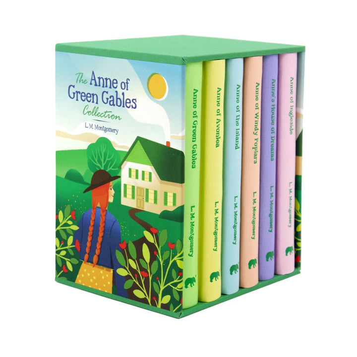 Photo of Anne of Green Gables Pastel Cloth Hardcover Collection by L.M. Montgomery on a White Background