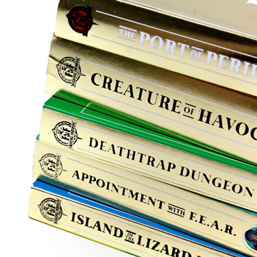 Fighting Fantasy 5 books set 6 to 10 ( Port of Peril, Creature, Deathtrap, Appointment, Island) by Ian Livingstone & Steve Jackson