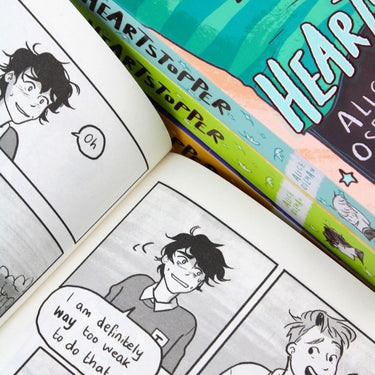 Photo of Heartstopper Volume 1-4 Text by Alice Oseman 