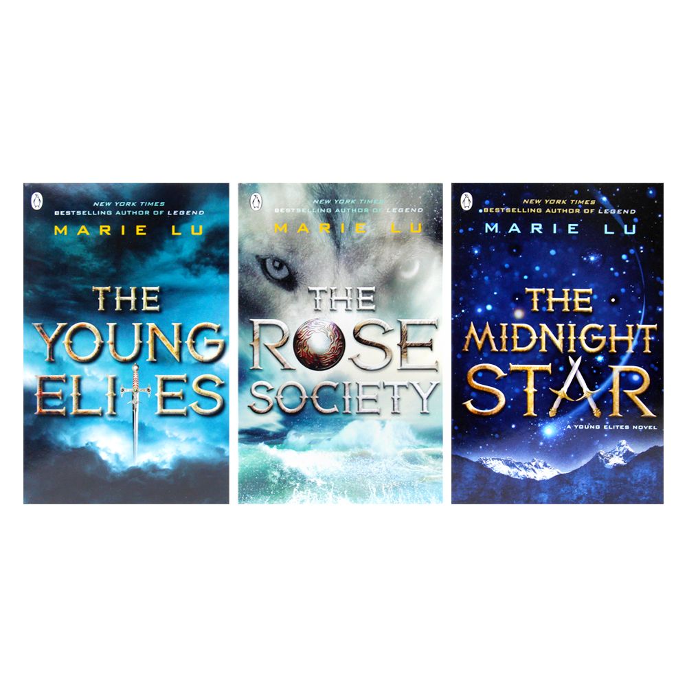 The Young Elite Marie Lu Collection 3 Books Set (The Young Elites, The Rose Society, The Midnight Star)