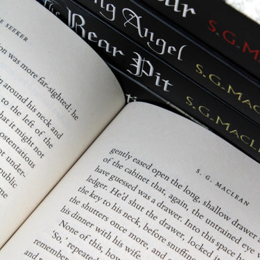 The Seeker Series 5 Books Collection Set By S.G. MacLean (The Seeker, The Black Friar, Destroying Angel, The Bear Pit, The House of Lamentations)