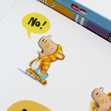 My First Board Books Library of 4 Humorous Stories Collection