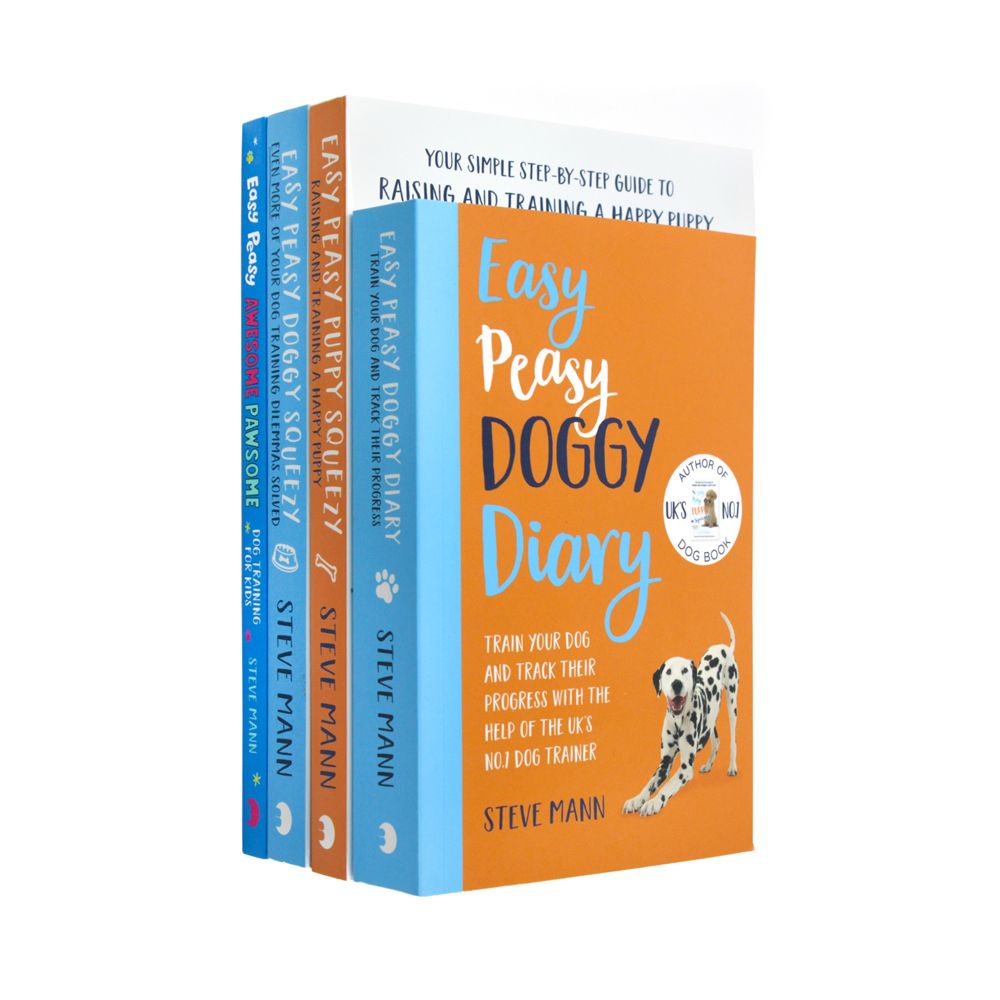 Photo of Easy Peasy Series 4 Book Set by Steve Mann on a White Background