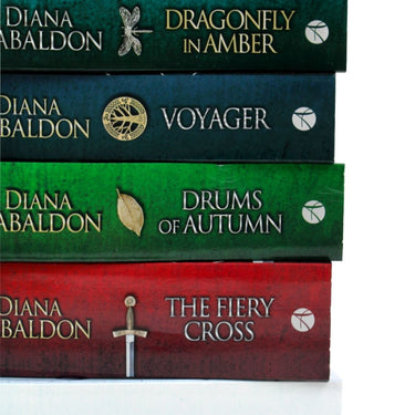 Outlander Series 1 Collection 6 Books Set by Diana Gabaldon – Historical Fiction, Romance & Time-Travel Adventure (Drums of Autumn, Fiery & More)
