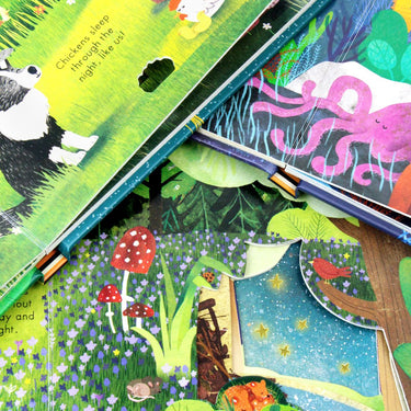 Peep Inside Board Books Goodnight World Little Explorers 3 Books Collection Set