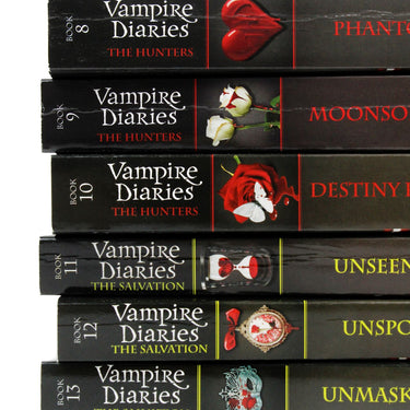 Vampire Diaries Collection 6 Books Set (vol 8 to 13) by L. J. Smith (The Hunters)
