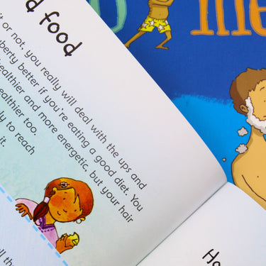 Usborne What's happening to me? 2 book set collection for Boys and Girls growing up
