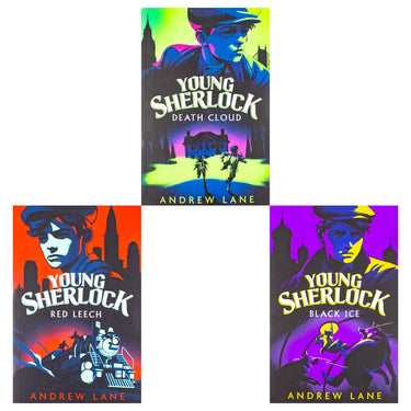 Young Sherlock Holmes Series Collection 3 Books Set by Andrew Lane (Death Cloud, Black Ice & Red Leech)