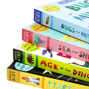 Curious Kids Pop Up Collection 4 Books Set By Christiane Engel - Ages 0-5 - Board Book