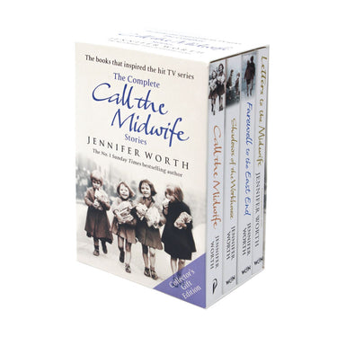 Call the Midwife Series 4-Book Set by Jennifer Worth | Historical Fiction Collection on Midwifery, Nursing, Life Stories & Drama for 12+ years