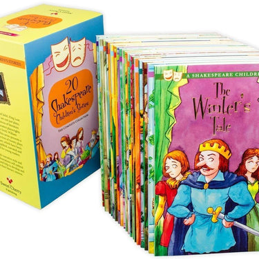 Shakespeare Children’s Stories – Complete 20-Book Box Set | Classic Tales for Kids, Fun Learning, Imaginative Adventures & Educational Reading
