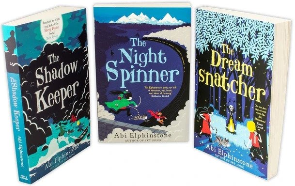 Abi Elphinstone 3 Book Set Collection Dream Snatcher, Shadow Keeper, Night Spinn