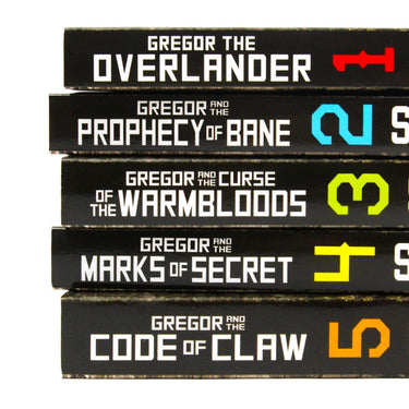 Suzanne Collins The Underland Chronicles 5 Books Set (1-5) Gregor The Overlander