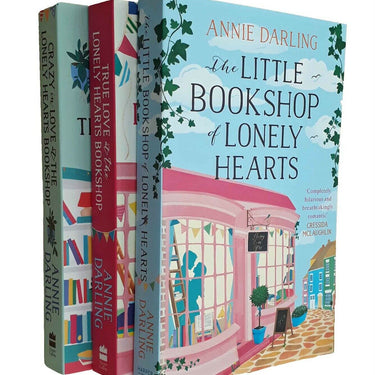 Annie Darling Lonely Hearts Bookshop Collection 3 Books Set True Love,Little Bookshop