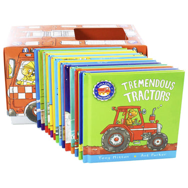 Amazing Machines Big Truckload of Fun Series 1-14 Books Box Set By Tony Mitton