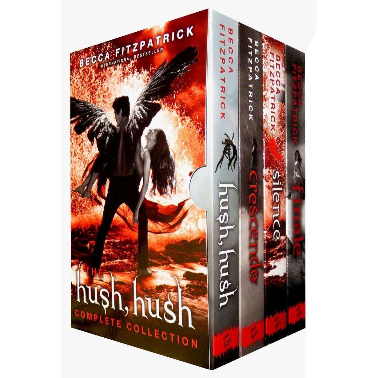 Becca Fitzpatrick Hush Hush Series Novel Collection 4 Books Box Set – The Book Crib