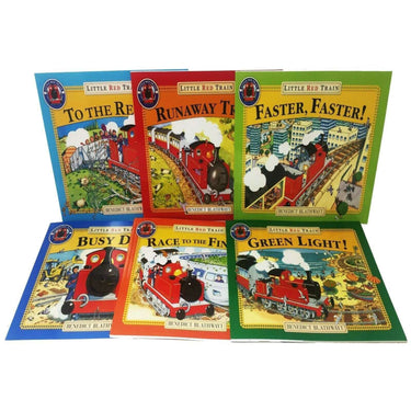 Benedict Blathwayt The Little Red Train 6-Book Collection Set | Fun Children's Adventure Series, Picture Books & Bedtime Stories for Young Readers