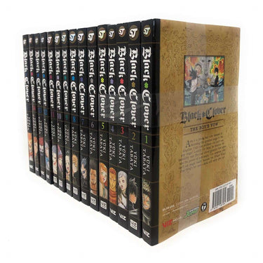 Black Clover (Series 1 To 3 ) 15 Books Set Collection Vol 1 To 15 Yuki Tabata
