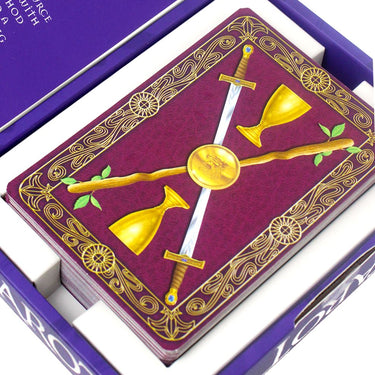 Essential Easy Tarot Cards Kit Includes Jumbo Deck Card and 64 Page illustrated Colour Book