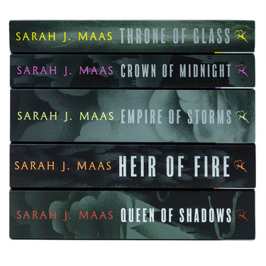Throne Of Glass Series 5 Books Set Collection By Sarah J Maas Crown of Midnight