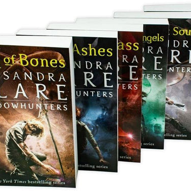Cassandra Clare Set 6 Books Collection Mortal Instruments Shadowhunters Series – Fantasy Adventure with Magic, Demons & Epic Battles for Readers12+