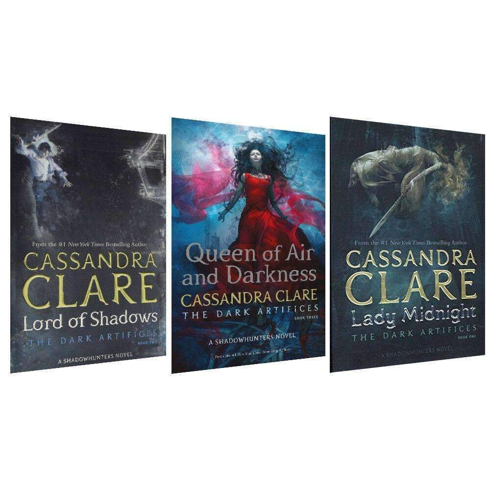 Cassandra Clare The Dark Artifices Series 3 Books Collection Set Paperback