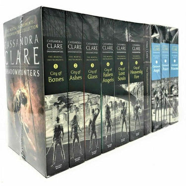 Cassandra Clare Mortal Instruments & Infernal Devices Collection 10 Books Set includes Heavenly Fire
