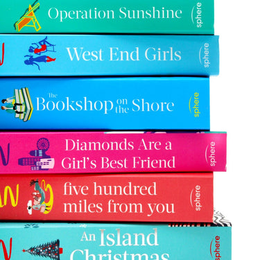 Jenny Colgan Collection 6 Books Set (An Island Christmas, Five Hundred Miles From You, Diamonds Are A Girl's Best Friend, The Bookshop on the Shore, West End Girls, Operation Sunshine)