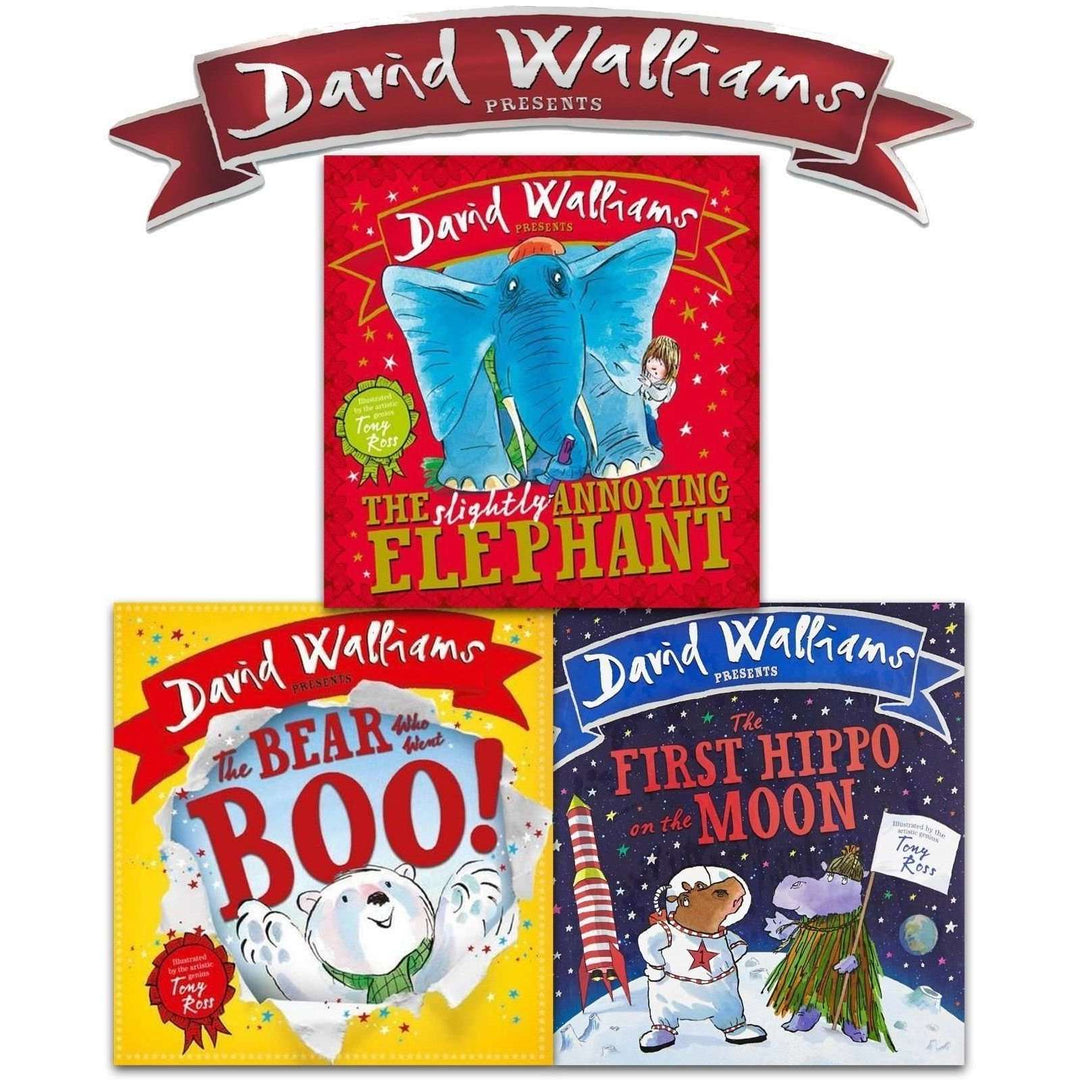 David Walliams Children Picture Board Book Collection 3 Books Illustrated by Tony Ross