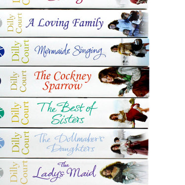 Dilly Court Collection 10 Books Set Tilly True Mermaids Singing Beggar Maid Orphans Dream Lady Maid Best of Sisters Loving Family