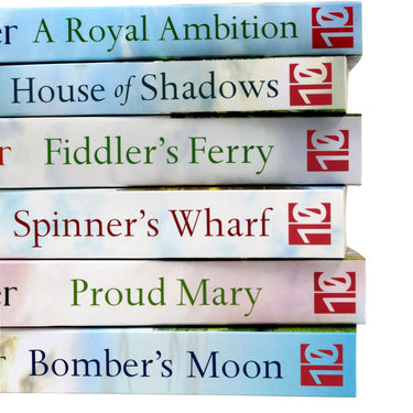 Iris Gower 6 books Collection ( Royal Ambition, House of Shadows, Fiddler Ferry, Spinner Wharf, Proud Mary, Bomber Moon)