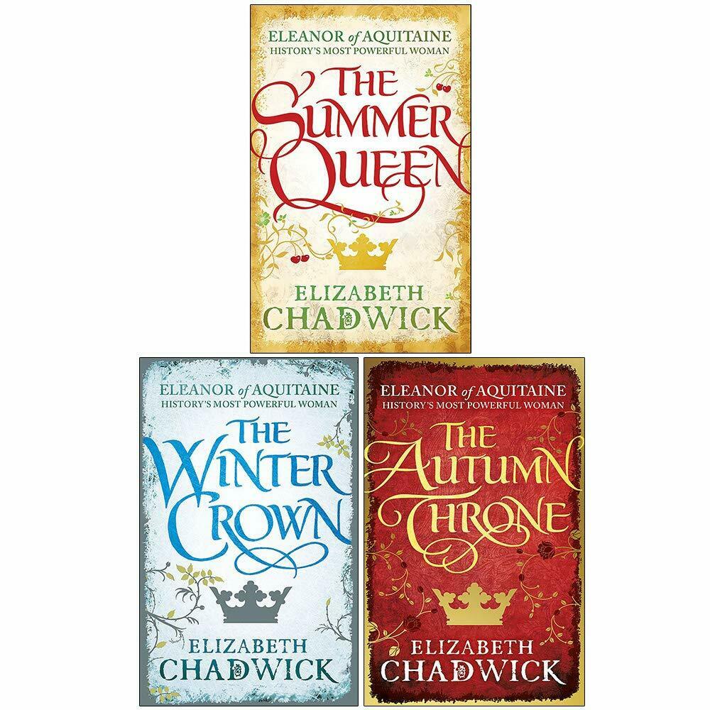 Eleanor of Aquitaine trilogy Collection 3 Books Set Pack By Elizabeth Chadwick