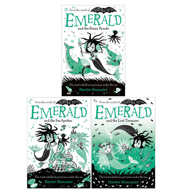 Emerald Series (World Of Isadora Moon) 3 Books Collection Set (Emerald and the Ocean Parade, Emerald and the Sea Sprites & Emerald and the Lost Treasure) By Harriet Muncaster