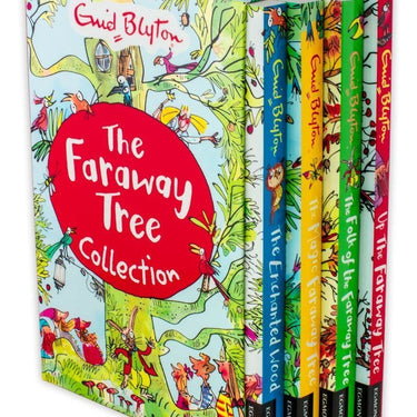 Enid Blyton's The Faraway Tree: 4 Magical Books Collection Set – Classic Children's Fantasy Adventure Series, Timeless Tales, and Family Stories