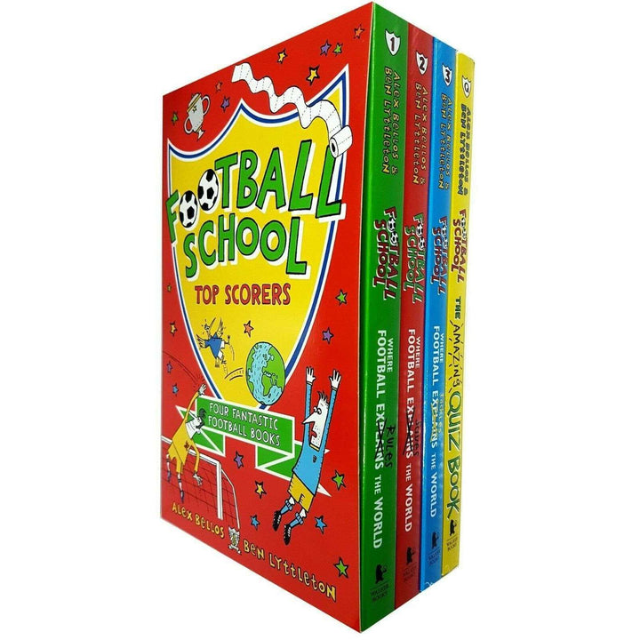 Football School Series Top Scorers 4 Books Collection Box Set Season Pack