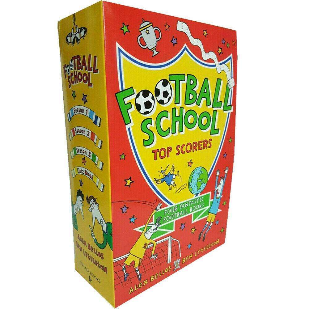 Football School Series Top Scorers 4 Books Collection Box Set Season Pack