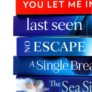Lucy Clarke 5 Books Collection Set (No Escape, A Single Breath, Last Seen, You Let Me In & The Sea Sisters)