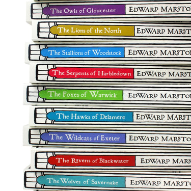 Edward Marston Domesday Series Collection 11 Books Set ( The Wolves of Savernake, The Lions of The North, The Hawkes of Delamere & Many More!)
