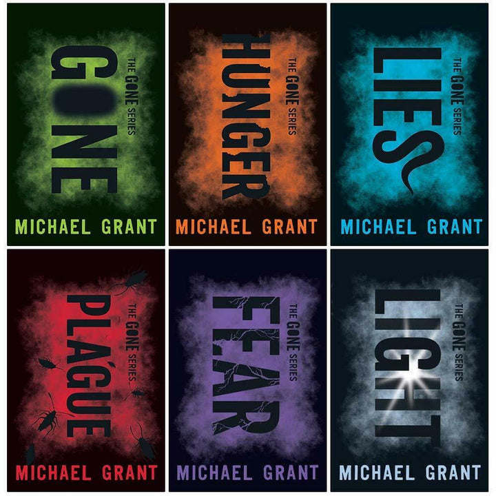 Gone series Collection 6 Books Box Set By Michael Grant Inc Light Hunger Lies Plague