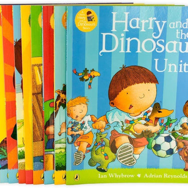 Harry and The Bucketful Of Dinosaurs Collection 10 Book Set By Ian Whybrow
