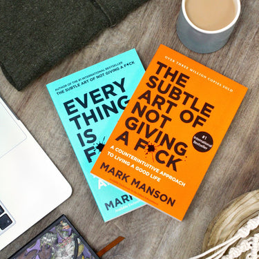 Mark Manson Collection 2 Books Set (The Subtle Art of Not Giving a F*ck, Everything Is F*cked)