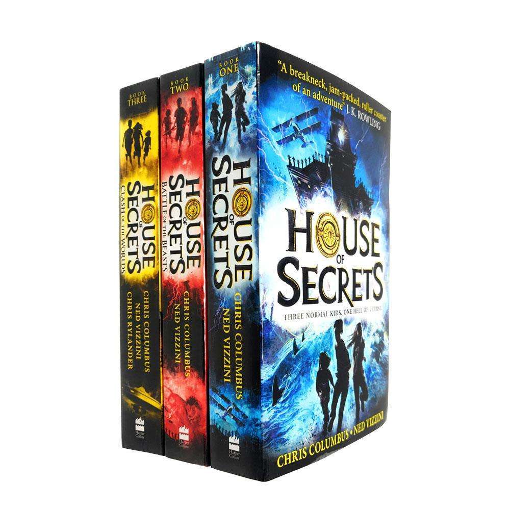 House of Secrets 3 Books Collection Set By Chris Columbus and Ned Vizzini