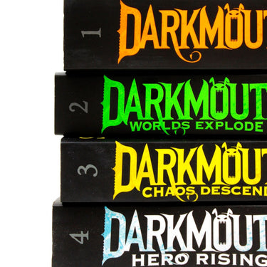 Darkmouth 4 Books Collection Shane Hegarty (Darkmouth, Worlds Explode, Chaos Descends, Hero Rising)