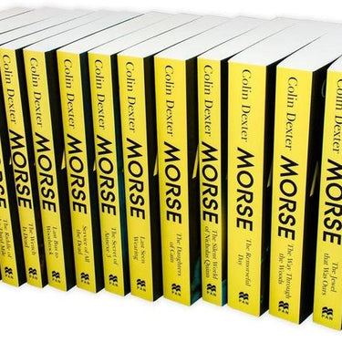 Inspector Morse Mysteries Series Collection Colin Dexter 14 Books Set Last Bus