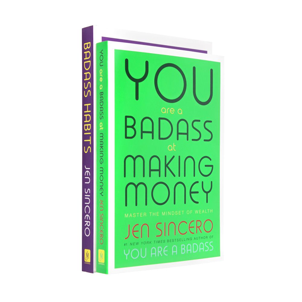 Badass Habits & You Are a Badass at Making Money By Jen Sincero 2 Books Collection Set