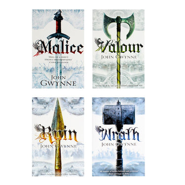 John Gwynne Faithful and the Fallen Collection – 4 Books Set: Ruin, Valour, Malice & More | Epic Fantasy Adventure Series| High & Dark Fantasy Novels