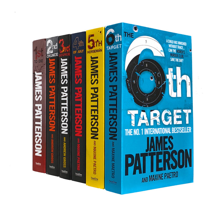 Womens Murder Club 6 Books Collection Set by James Patterson (Books 1 - 6)