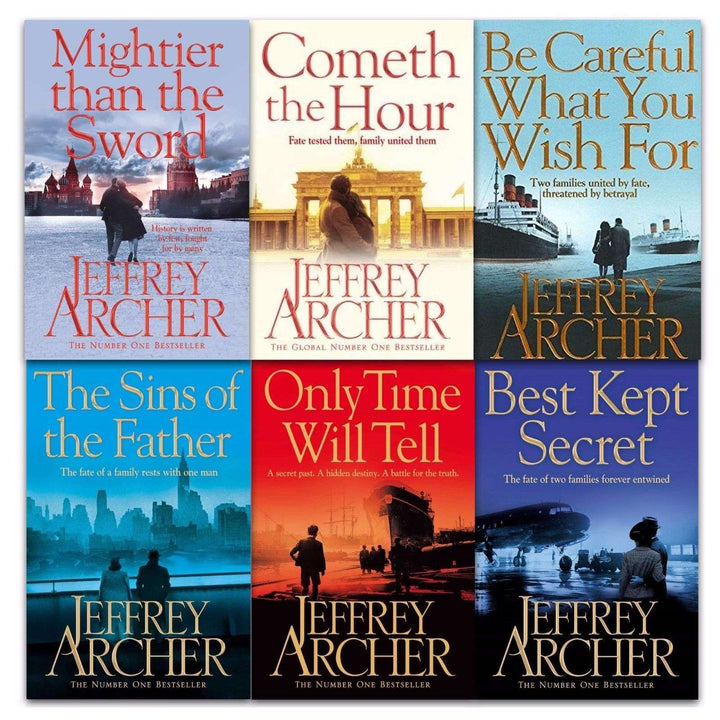 Jeffrey Archer Clifton Chronicles Series 6 Books Collection Set Cometh the Hour