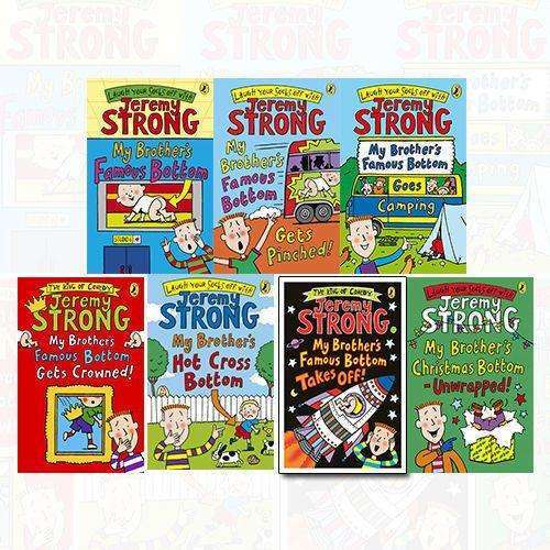 Jeremy Strong Stories of My Brother's Famous Bottom 7 Books Collection Box Set